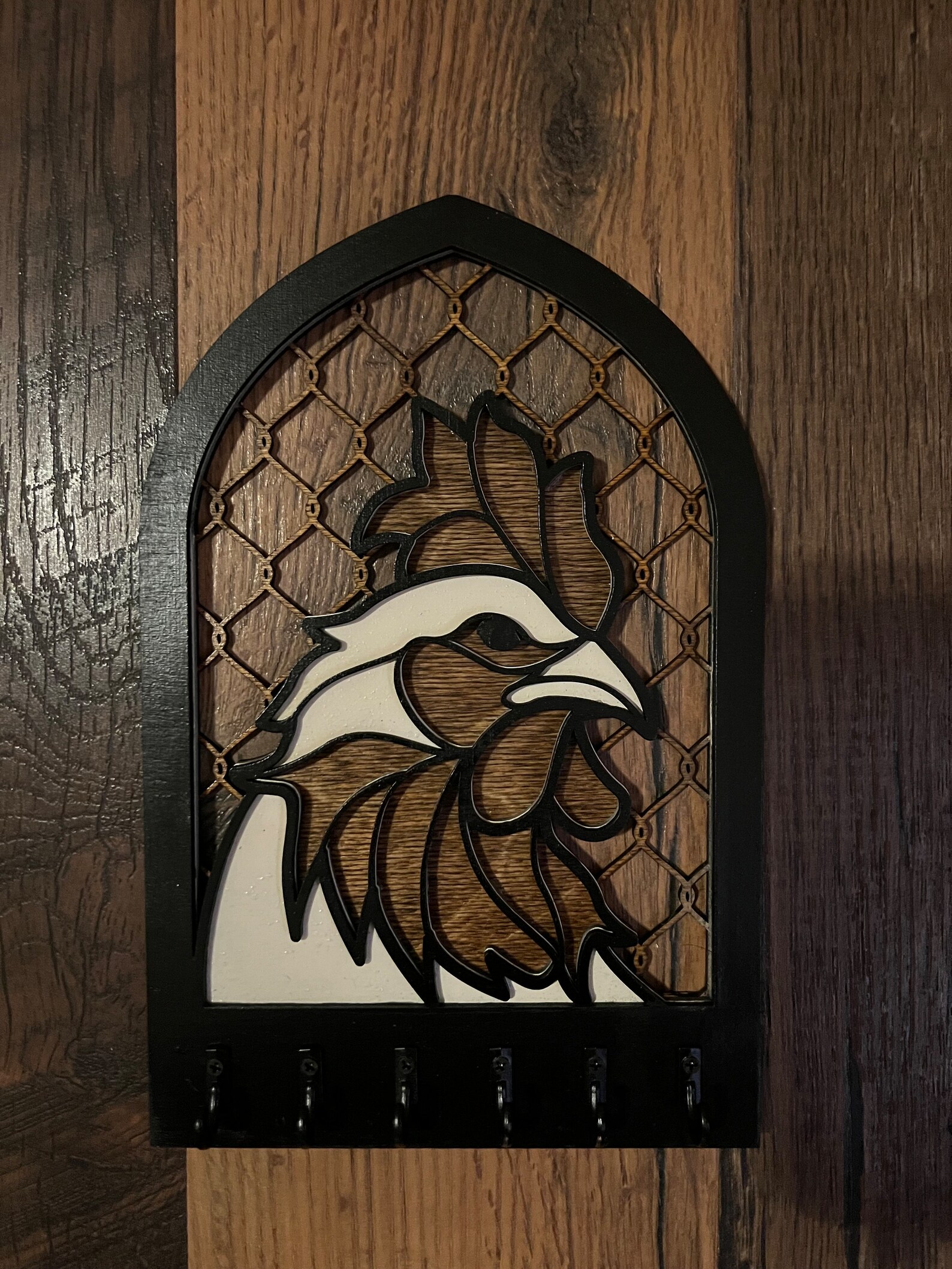 Chicken Key Rack Chicken Key Holder, Farmhouse Farm, Rooster, Country Living, - Etsy