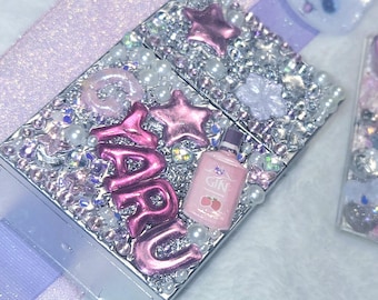 Gyaru Handmade Bedazzled Decoden Cigarette Case Holder