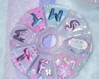 Handmade Nurse Love Ward Miku Hatsune Pill Organizer Case – Y2k Accessory, Mental Health Gift Vocaloid Medicine Box