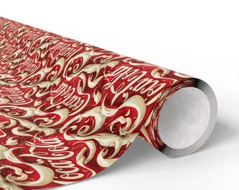 2025 Coca-Cola Themed Wrapping Paper (Coca-Cola Christmas Spirit)
