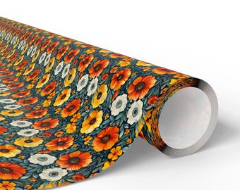 All Poppy Gift Wrap Papers