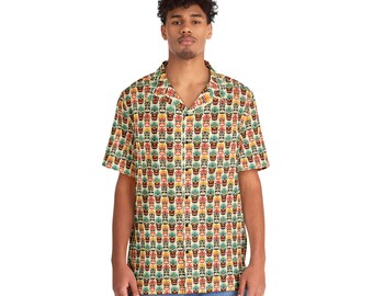 Men's Hawaiian Shirt Tiki 2.0