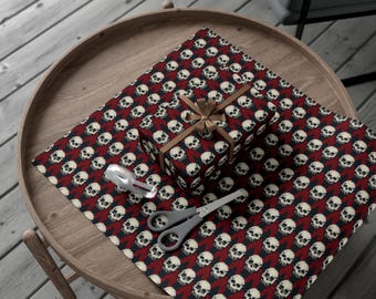 Knitted skull Gift Wrap Papers
