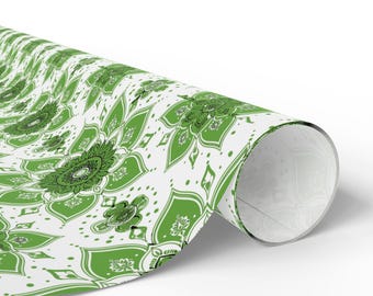 Mandala Flowers Wrapping Papers