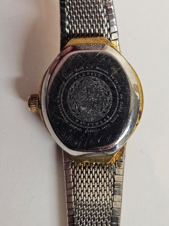 Vintage 1980s Womens Berenger 2-Tone Watch. Works… - image 4