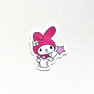 My Melody Valentijnsdag schattige sticker | Gestanste vinylsticker