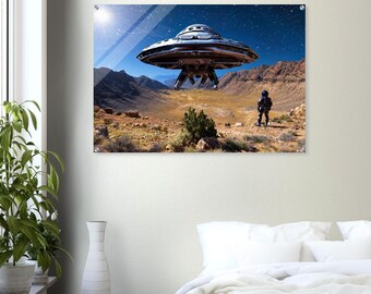 Exploring New Worlds - Acrylic Print