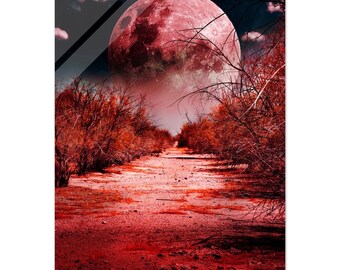 Bad Moon Rising - Acrylic Print Wall Art