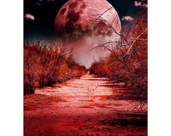 Bad Moon Rising - Museum-Quality Matte Paper Poster