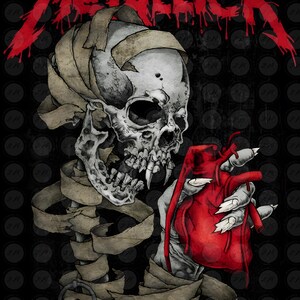 Skull black background PNG