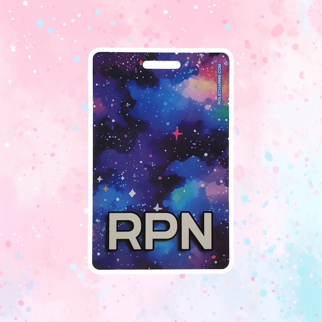 Code Role Id Badges Galaxy (RPN) - Role ID Badge for Horizontal ID Badge, Registered ...