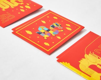 Year of the Dragon Lucky Red Envelopes