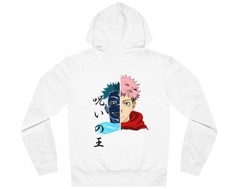 Unisex biologische hoodie JJK King of Curses|Sukuna|Yuji