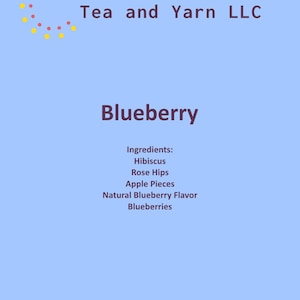 Blueberry Loose Leaf Tea