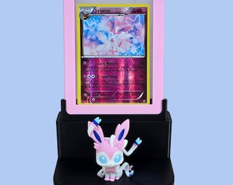 Sylveon Pokemon Card Display Stand for PSA/Mag One-Touch Case/Toploader