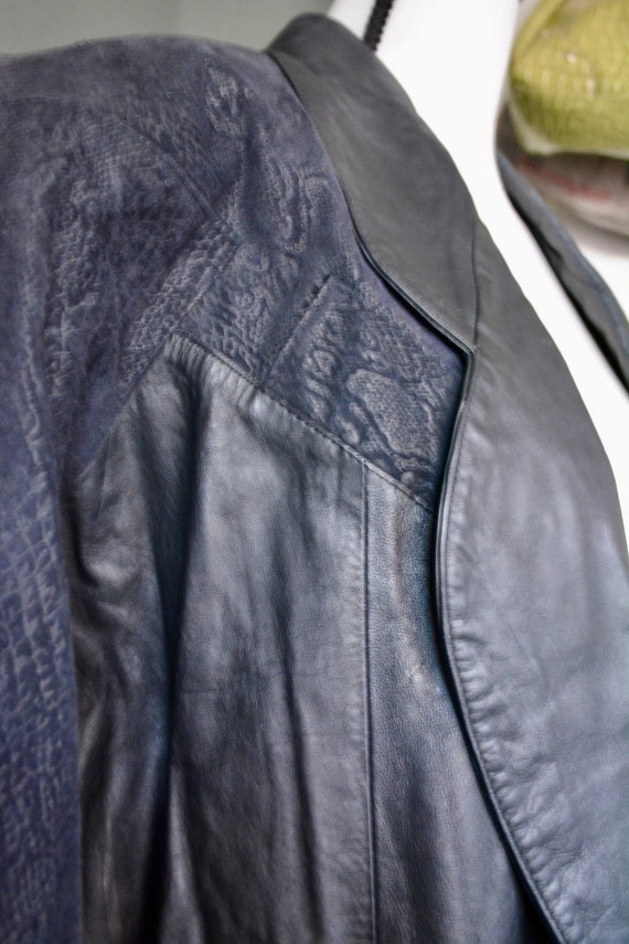 Vintage 1974 G-3 Leather Trench Coat | Classic St… - image 2