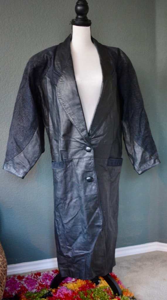Vintage 1974 G-3 Leather Trench Coat | Classic St… - image 1