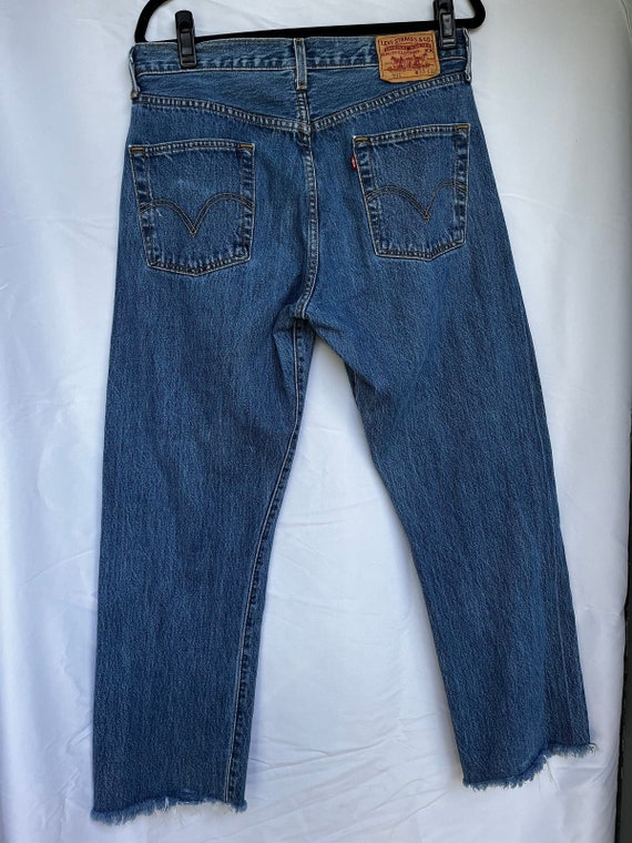 Vintage Levi's 501 Jeans Size 33, boot cut jeans,… - image 4