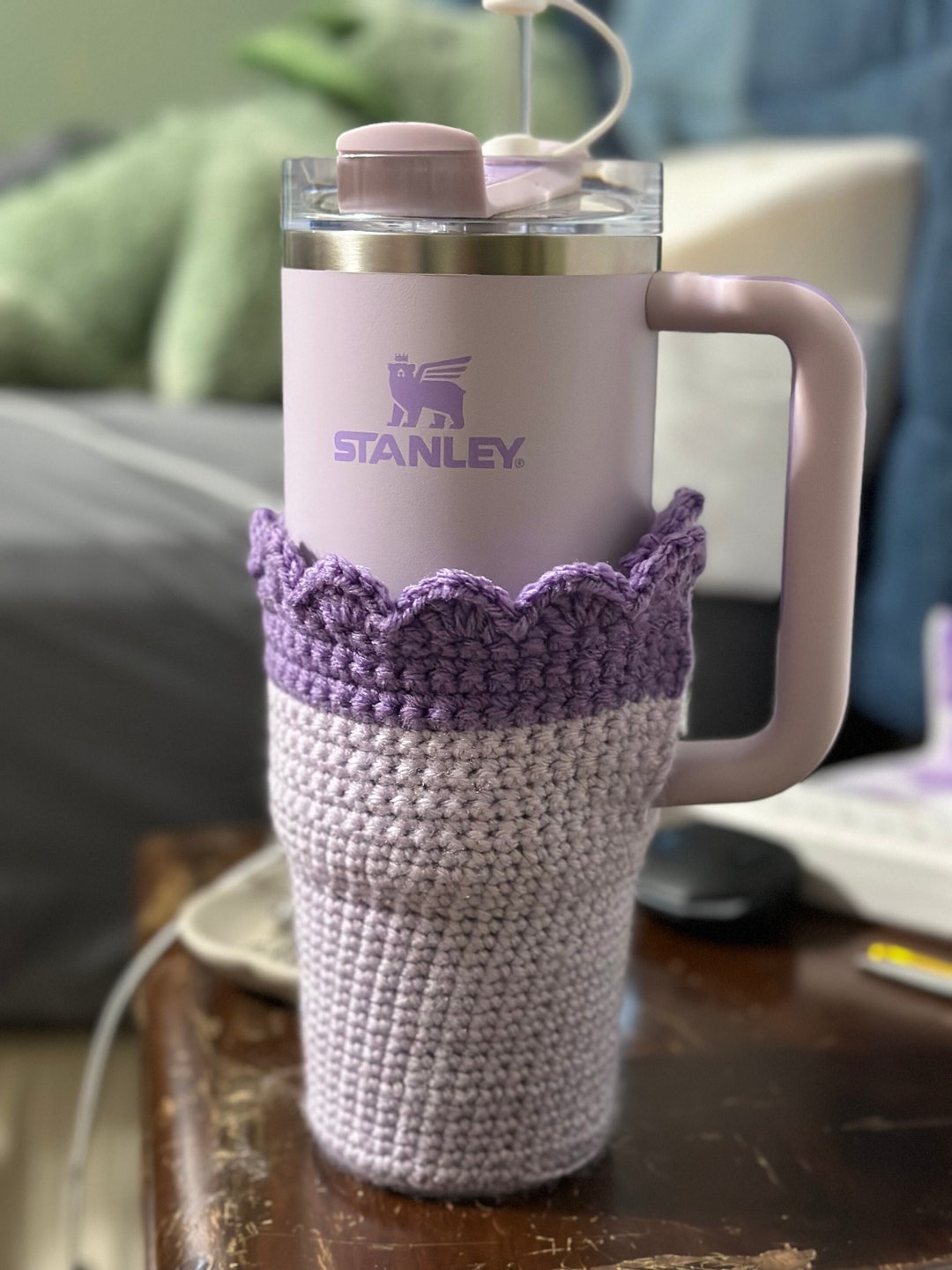 Flower Cozy, 30 or 40oz Stanely Crochet Pattern, Pattern Only