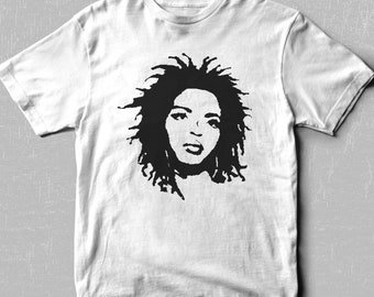 T-shirt bleu Iverson Hotep de l'an 2000 Dean Blunt