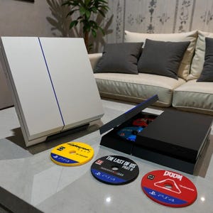 Ultimate PlayStation Console Coaster Collection (PS1, PS2, PS3, & PS4) | 3D Printed Gamer Decor