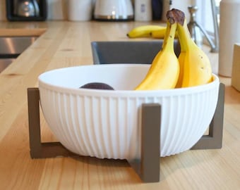 The Alder Fruit Bowl | Handcrafted Sustainable Centerpiece | Modern Sculptural Bowl | Luxury Home Decor