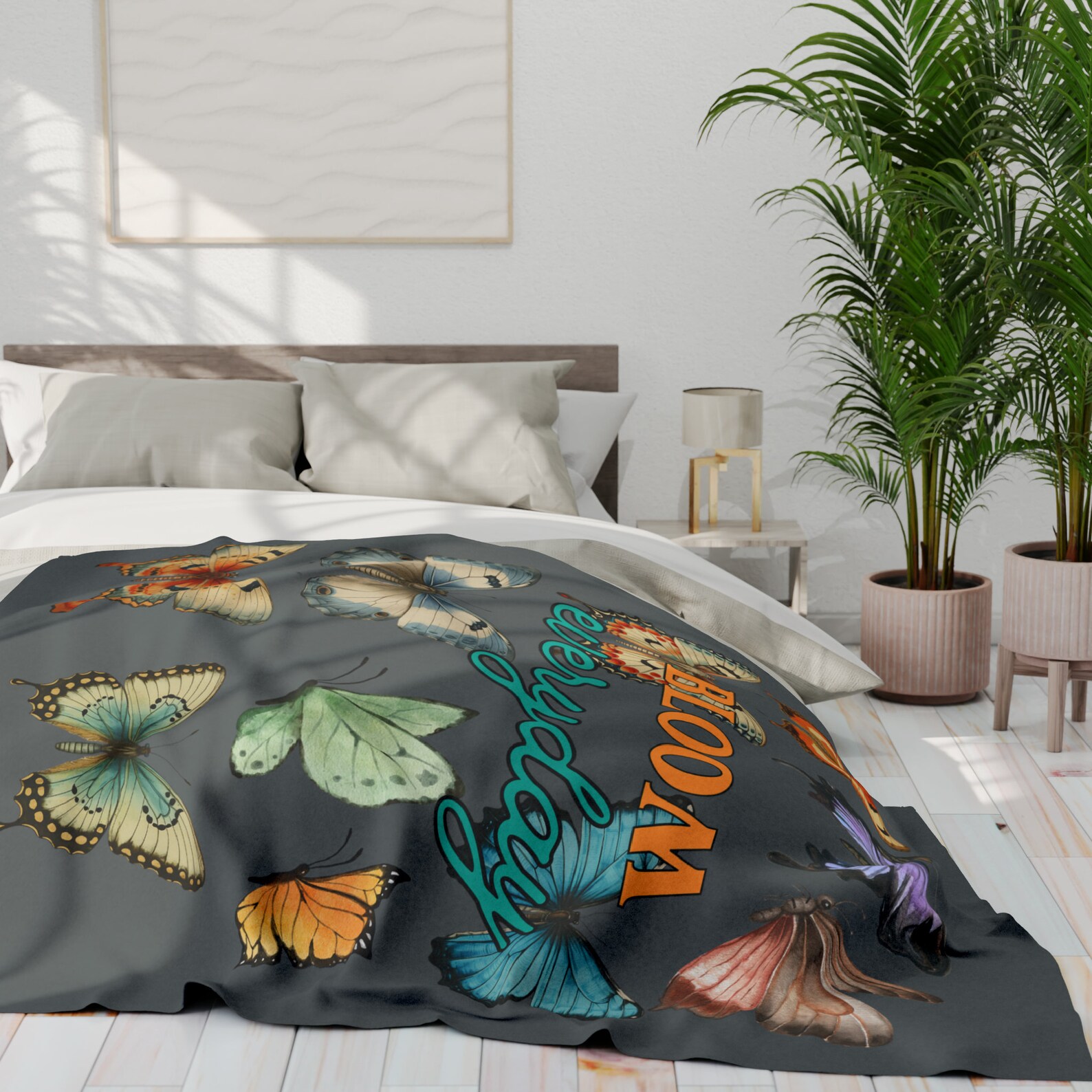 Arctic Fleece Blanket, Blanket, Fleece Blanket, Deluxe Throw, Serenity