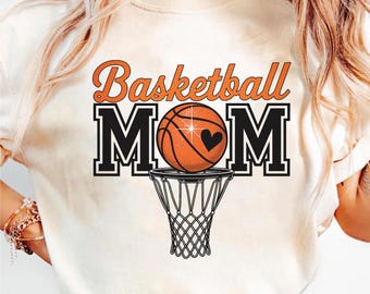 Basketball Mom PNG: Game Day Sublimation Design (Digital Download)