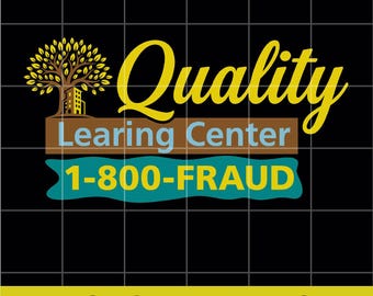 Funny Education Design PNG  | Quality Learning Center Parody  | Instant Download