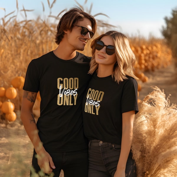 Baked Beans Vibes Tee, Motivational T-Shirt, Unisex T-Shirt for Positivity & Laughter, Ideal Friendship Gift, Spread Good Vibes in Style