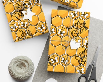 Sweet as Can Bee Wrapping Paper