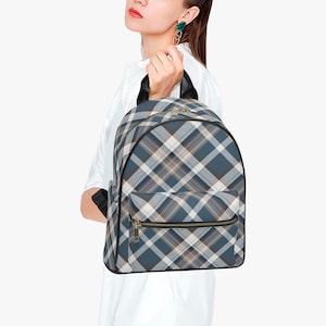 Tartan Breeze Mini Backpack