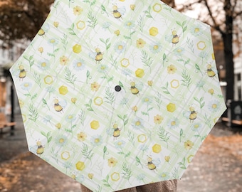 Bee Haven Automatic Folding Umbrella