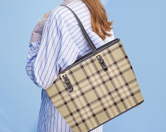 Bolsa média xadrez escocesa das Terras Altas