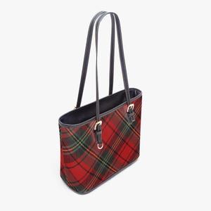 Rot Tartan karierte Medium Tote