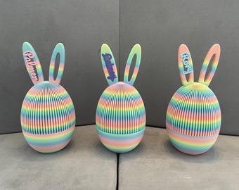 Customizable Rainbow Giant Easter Egg