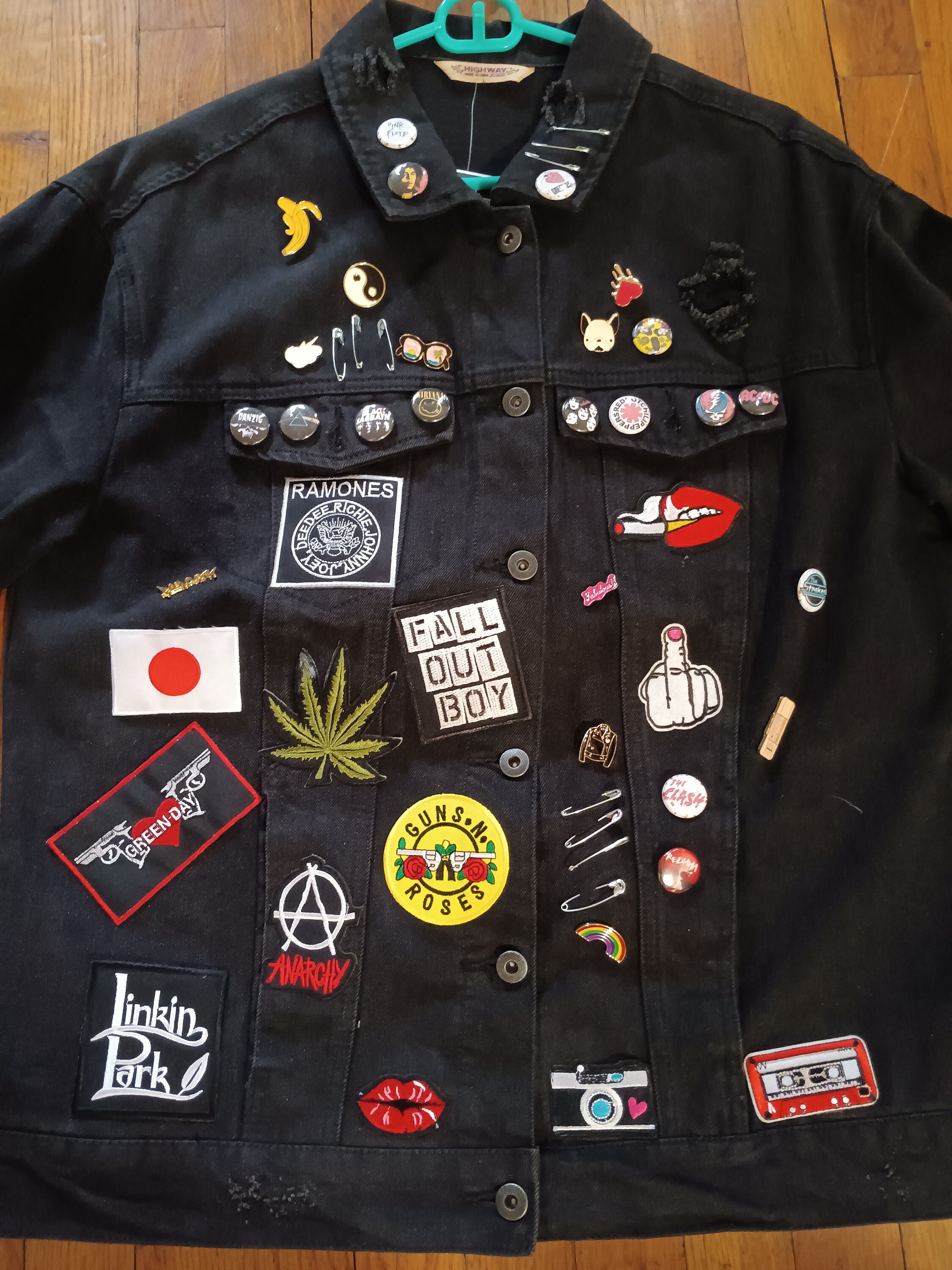 Heaven by Marc Jacobs Punk Playground denim jacket unisex