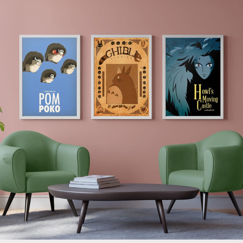 50 Studio Ghibli Posters image 3