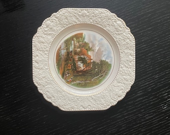 Lord Nelson Ware Constable Valley Farm Genuine Lord Nelson Ware Vintage Plate