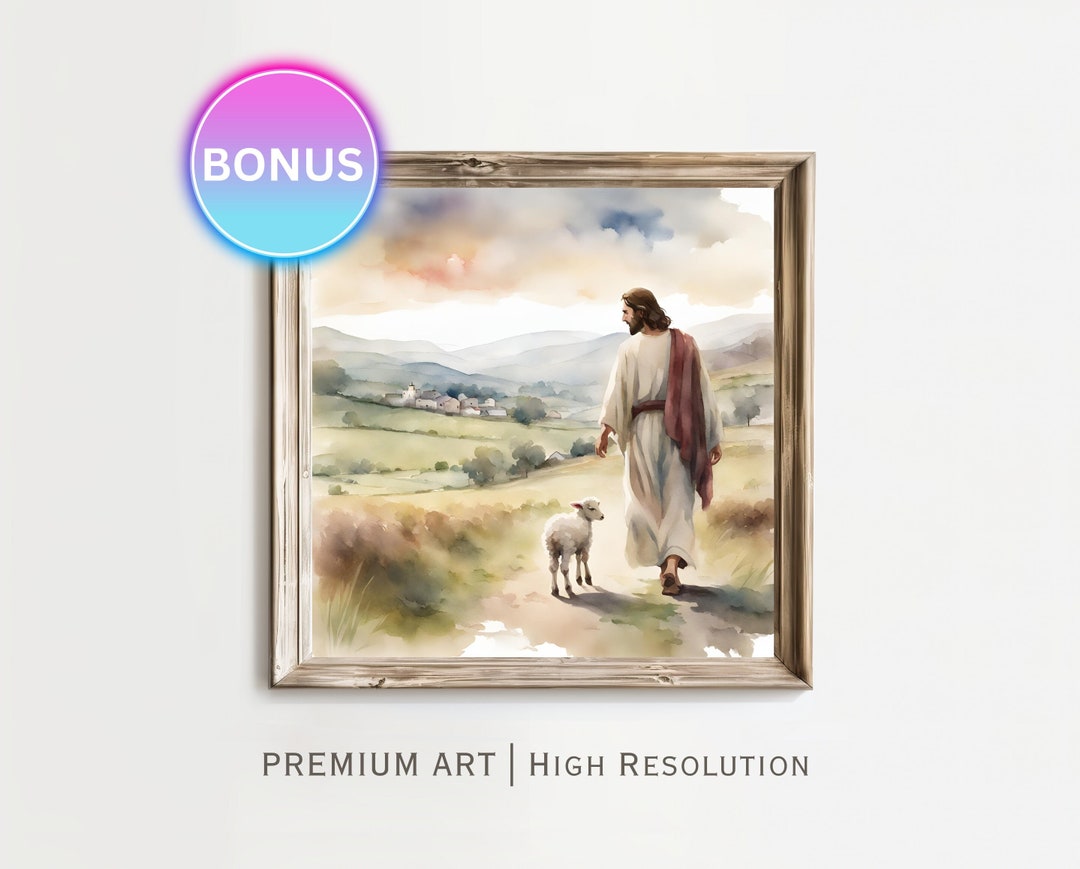 Parable of the Lost Sheep, Jesus Leaves the 99, Good Shepherd ...