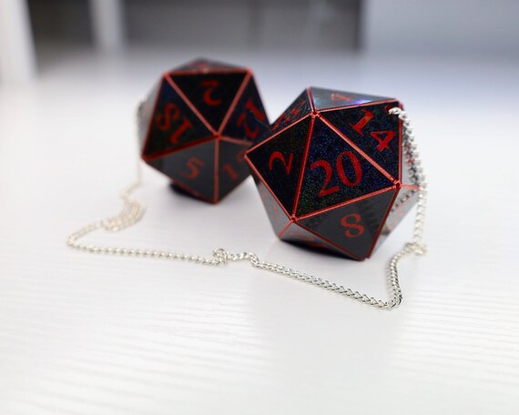 D20 Holographic Car Dice [2