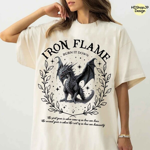 Iron Flame Dragon shirt, Basgiath War College Shirt, Dragon Rider, Fourth Wing Shirt, Rebecca Yoros,Violet Sorengial Violet Sorrengail Shirt