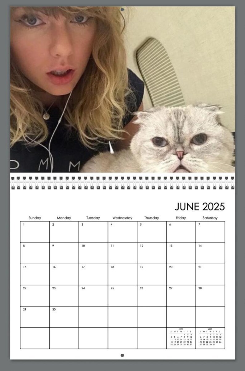 Taylor Swift Calendar - Etsy