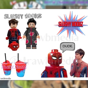 Slushy Noobz Sticker Sheet