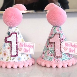 Dog Birthday Hat, Pet Birthday Party Hat, Glitter Dog Hat