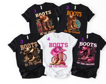 Boots On The Ground Shirt, T-Shirt, Where Them Fans At, Line Dance, Grab Your Fans, Women TShirt, Boots On The Ground Tee, County Line Dance