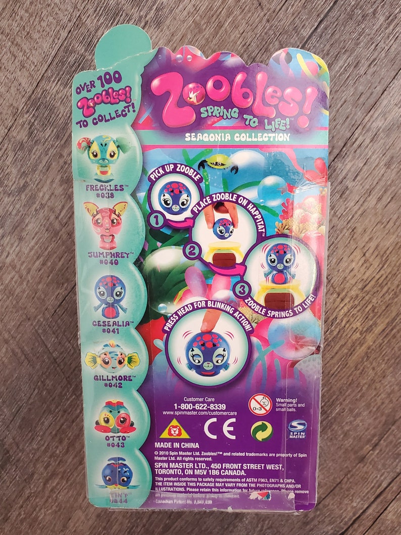 Zoobles Spring To Life - Arctania Chillski (135) - Figurine Neuve Sous Blister