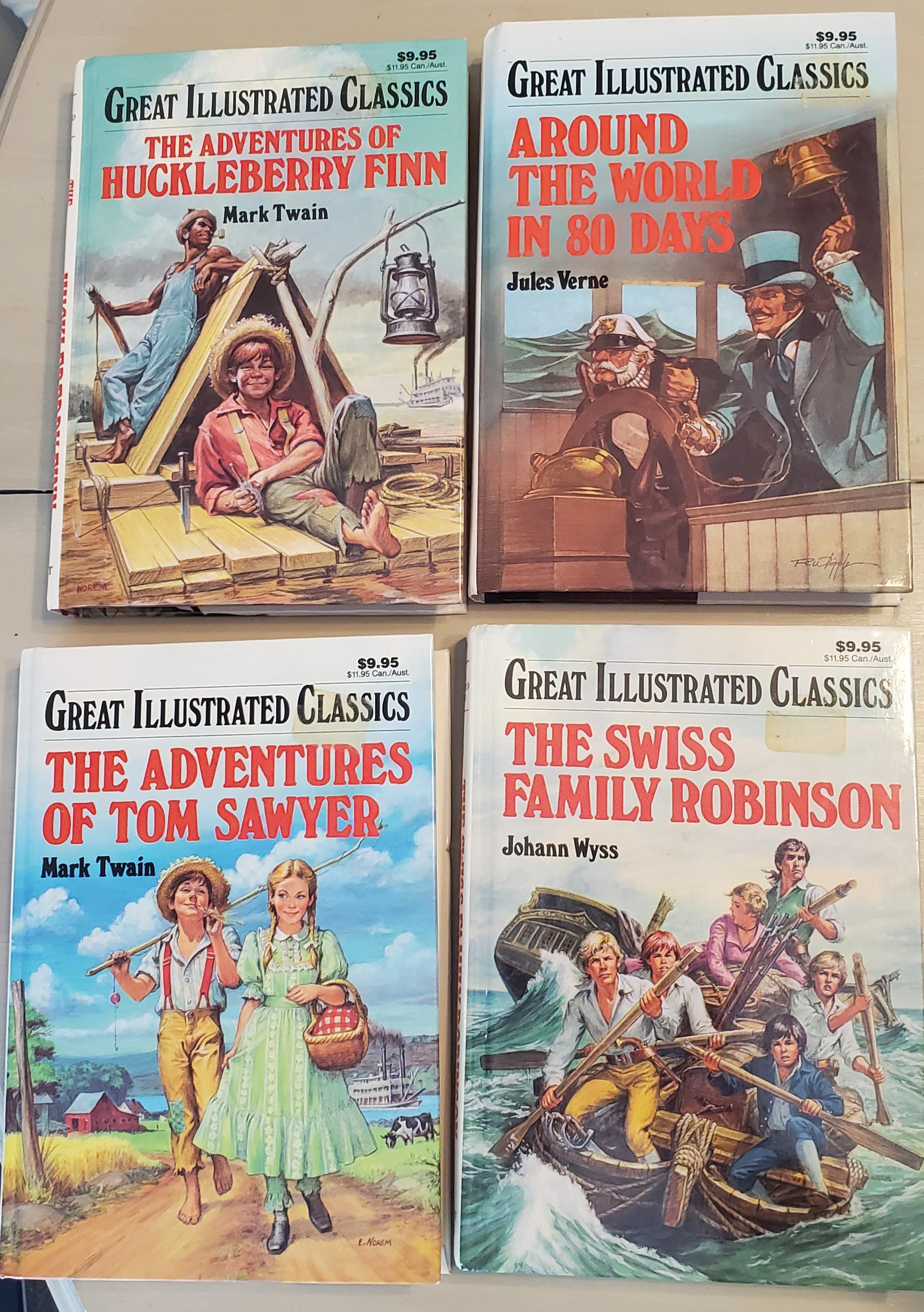 Treasury of Illustrated Classics Book Set - Etsy