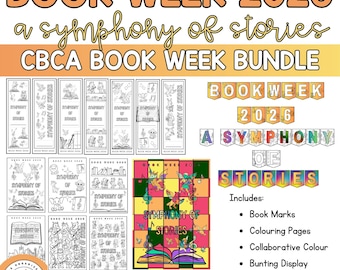 CBCA Book Week 2026 | A Symphony of Stories | Activity and Resource BUNDLE