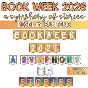 CBCA Book Week 2026 | A Symphony of Stories | Bulletin Board Display ...